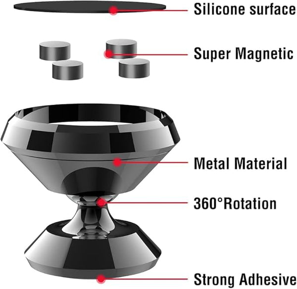 VeeDee Magnetic Phone Car Mount
