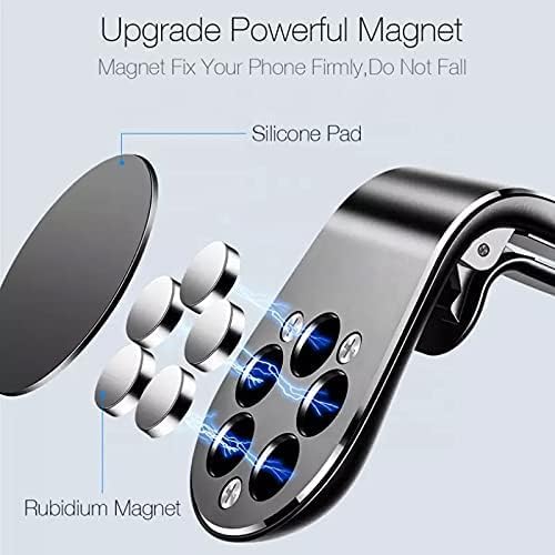 VeeDee Magnetic Mobile Holder for Car Dashboard for Car, Bike, Office, Home (Holder)