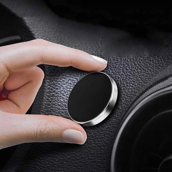VeeDee Magnetic Mobile Holder for Car Dashboard for Car, Bike, Office, Home (Flat Holder)