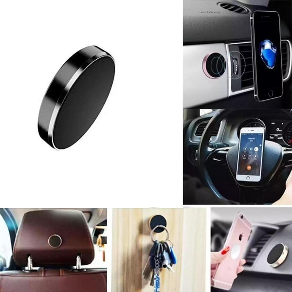 VeeDee Magnetic Mobile Holder for Car Dashboard for Car, Bike, Office, Home (Flat Holder)