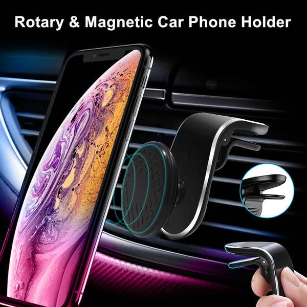 VeeDee Magnetic Mobile Holder for Car Dashboard for Car, Bike, Office, Home (Holder)