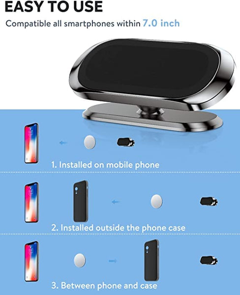 VeeDee Magnetic Phone Mount for Car