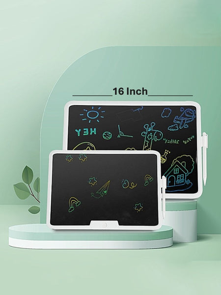Tvara Rechargeable Writing Board 16 Inch LCD Writing Tablet, Colorful Screen Drawing Pad, E-Note and Scribbler Boards for Kids, Electronic Educational Learning Toys for 3-12 Year Old Girls & Boys