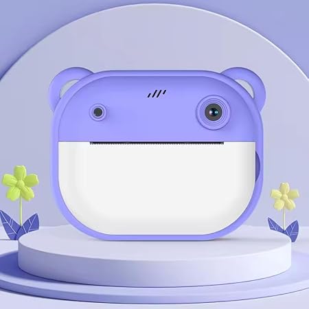 Instant Print Camera for Kids, Christmas Birthday Gifts for Girls Boys, Digital Camera with 1080P Videos, Portable Instant Camera Printer Toy for 6+ Years Old Kids (Green)