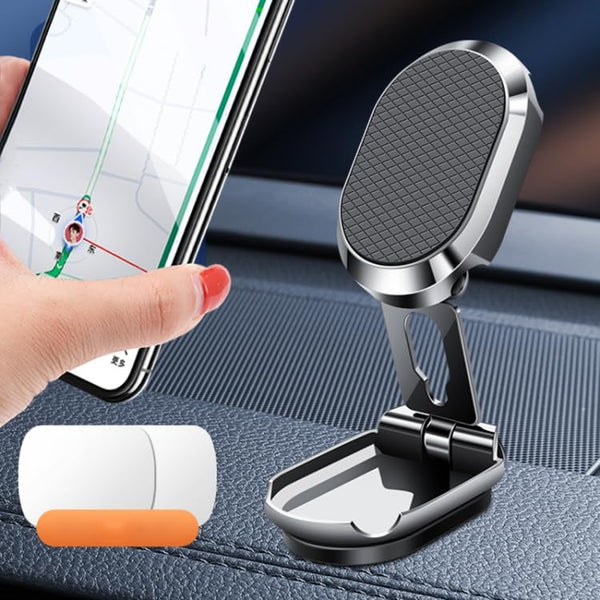 VeeDee Magnetic Mobile Holder for Car Dashboard for Car, Bike, Office, Home (F2 Holder)