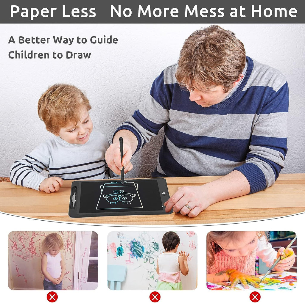 thumbnail image 2 of 2 Pack LCD Writing Tablet Kids, 10 Inch Colorful Screen Doodle Pad 2 of 10