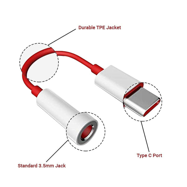VeeDee Type C to 3.5mm Jack Audio Connector