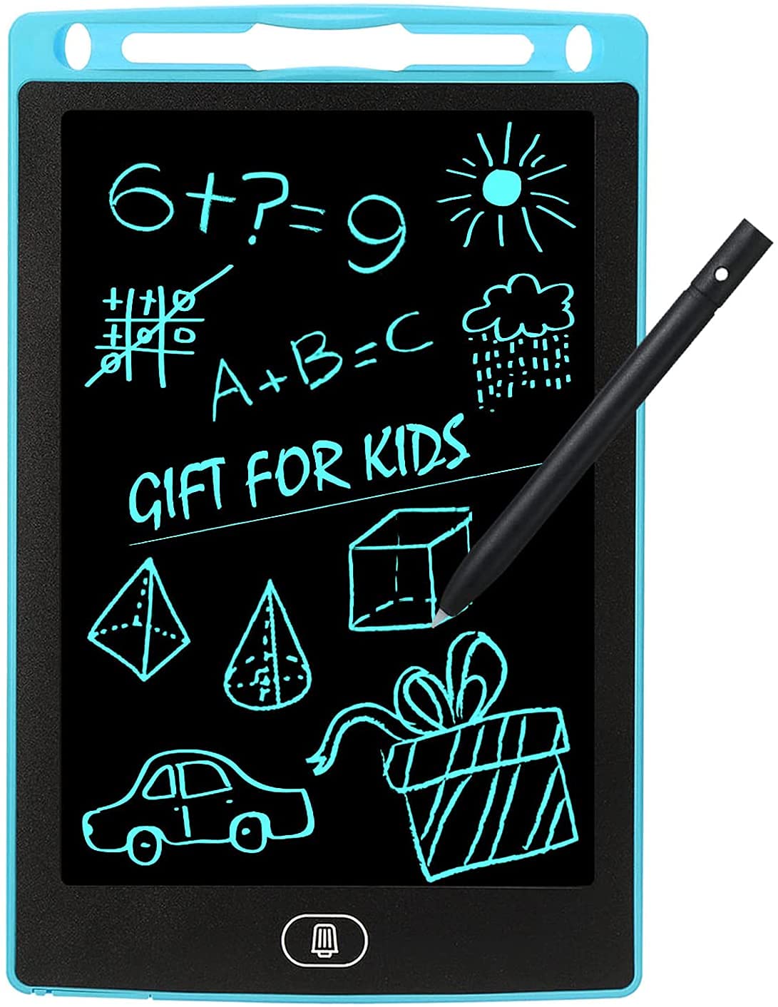 TVARA LCD Writing Tablet 8.5 Inch E-Note Pad LCD Writing Tablet, Kids Drawing Pad 8.5 Inch Doodle Board, Toddler Boy and Girl Learning Gift for 3 4 5 6 Years Old, Black