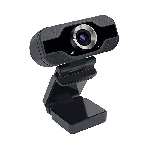 VeeDee 1080P Webcam with Microphone, USB 2.0 Desktop Laptop Computer Web Camera,2 Mega Pixels (CU3)